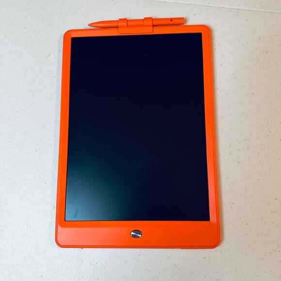 Writing Tablet E-Writing Board With Stylus and Erase Lock Kids Adults Orange - Picture 1 of 12